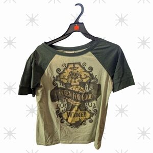 Wicked Green for Good Wicked Musical Graphic Kids T-Shirt Size Xl